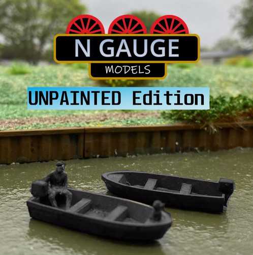 Unpainted pair n scale - pair,
