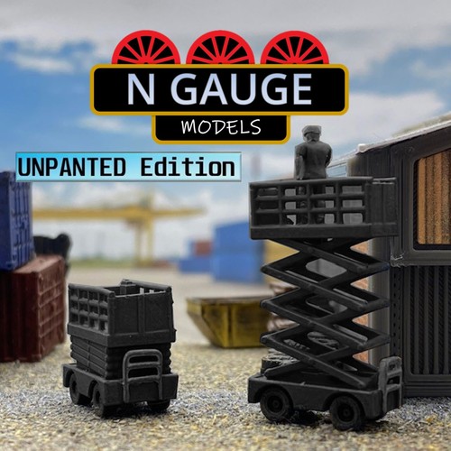Unpainted scale gauge - n,