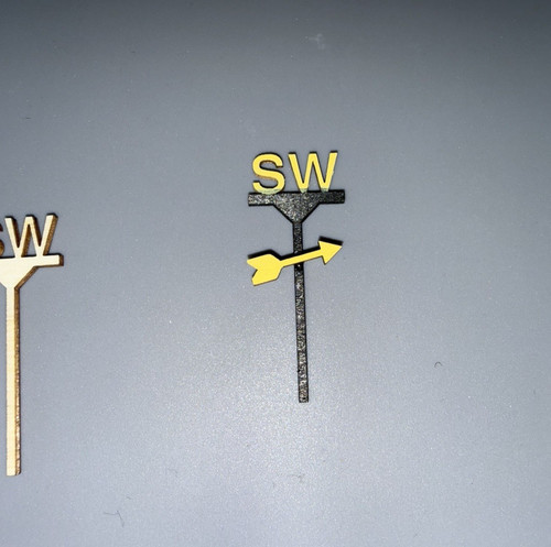Gauge 148 scale laser cut - scale,