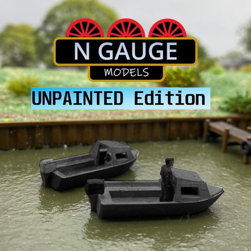 Unpainted pair n scale - pair,