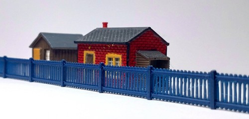 Gauge fences pieces scale - pieces,